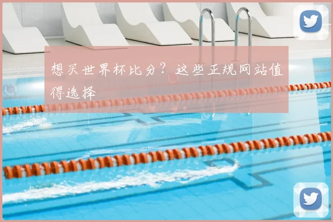 想买世界杯比分?这些正规网站值得选择