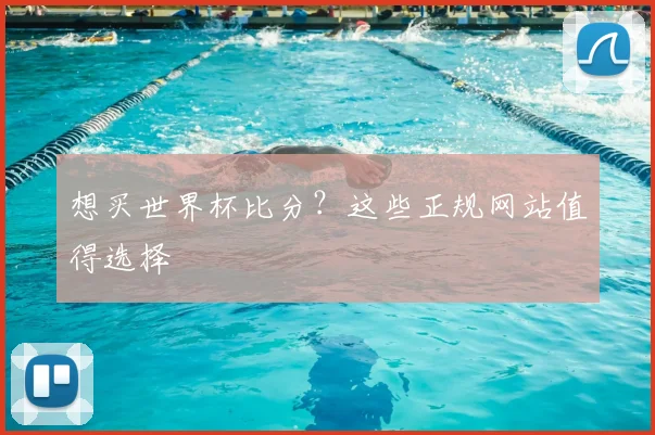 想买世界杯比分?这些正规网站值得选择